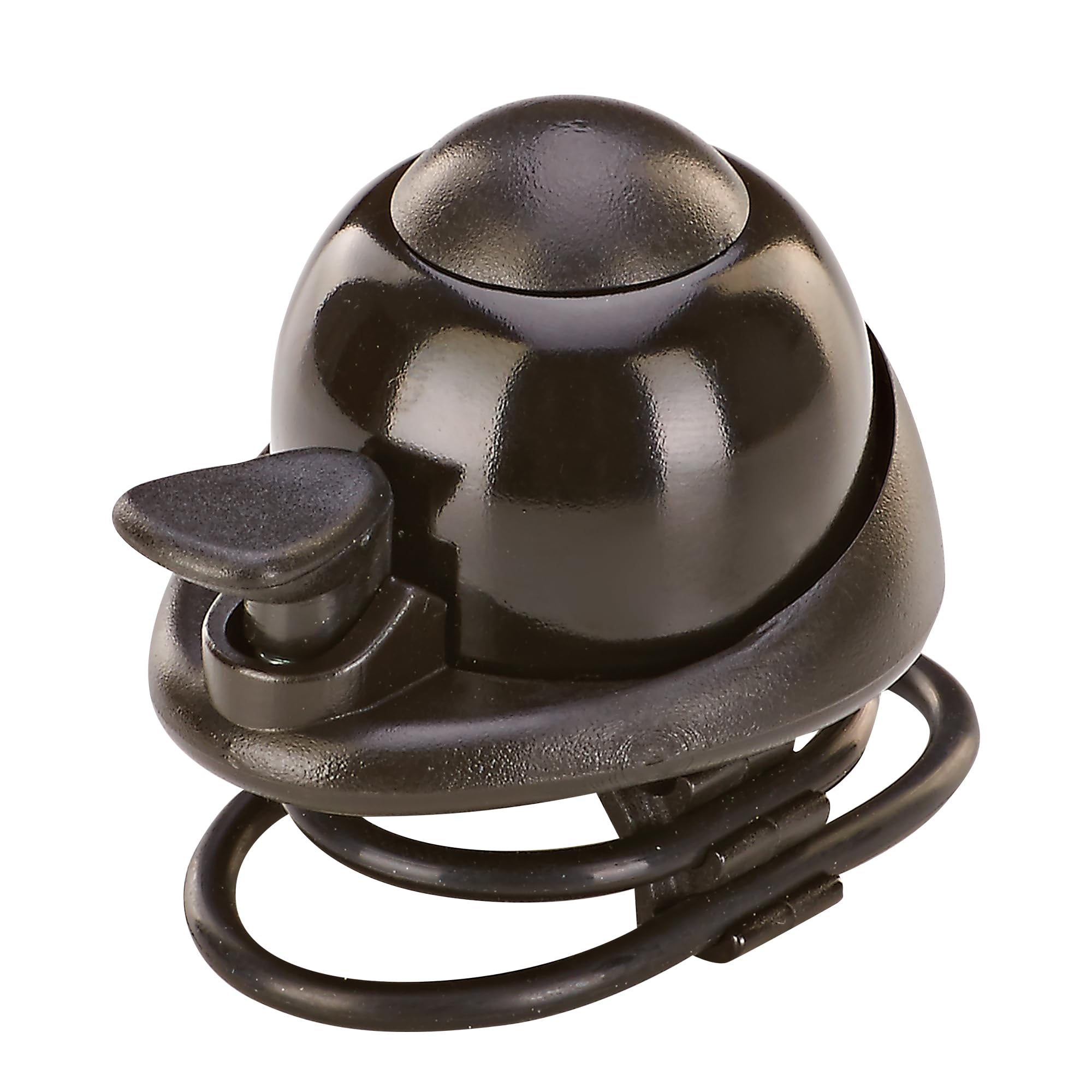 Prophete Bell with Silicone Bracket Fits All Handlebar Diameters Black