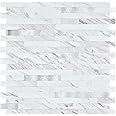 Midcard 10 Sheets Peel and Stick Backsplash PVC Wall Tile,for Kitchen Backsplash