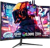 Z Edge UG27Q 27 Inch QHD Curved Gaming Monitor 165Hz 1ms MPRT FreeSync view 1