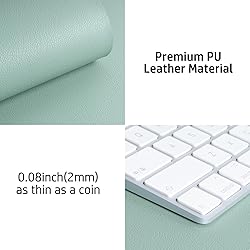 Aothia Leather Desk Pad Protector, Mouse