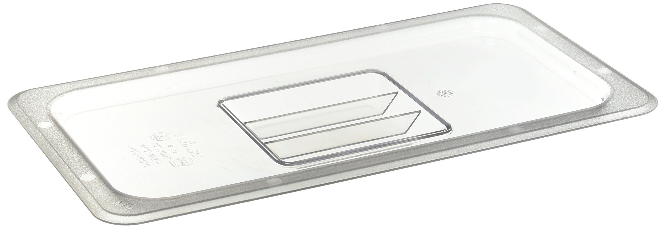 Winco 1/3 Size Solid Cover (Poly)