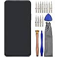 Sunways Complete Screen Repair LCD Digitizer Screen with Screen Frame Replacement for Huawei Y9s STK-LX3 STK-L21 STK-L22 Honor 9X STK-LX1 Midnight Black
