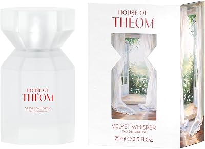 Velvet Whisper Eau de Parfum 75 ml – Perfume Fresco para Mulheres com Tangerina e Flor de Laranjeira – Fragrância Floral, Leve e Suave