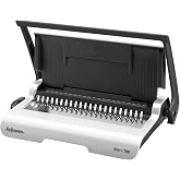 Fellowes Star+ Comb Binding Machine, Classroom Must-Haves Manual Binder, 15-Sheet Punch Capacity, Perfect for School Supplies &amp; Classrooms (5006501)