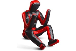 PakCan Grapple Dummy for MMA, BJJ, Jiu Jitsu, Wrestling, UFC (170 cm) for Submission Drills Like Leg Locks, Heel Hooks, Ankle