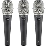 CAD Audio D38X3 Pack of 3 D38 Supercardioid Dynamic Instrument Microphone