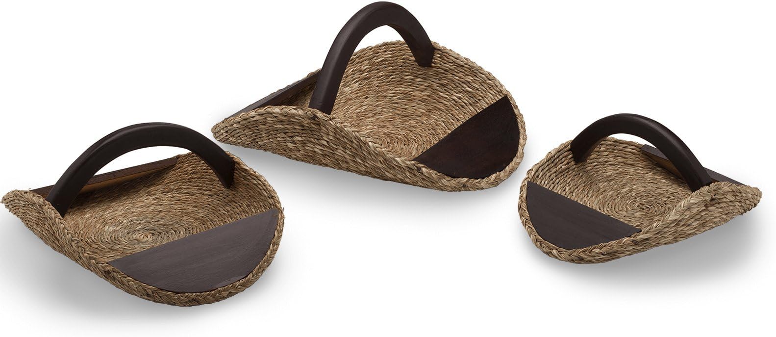 SOSPL Rustic Warp Sabai Fruit Basket Set