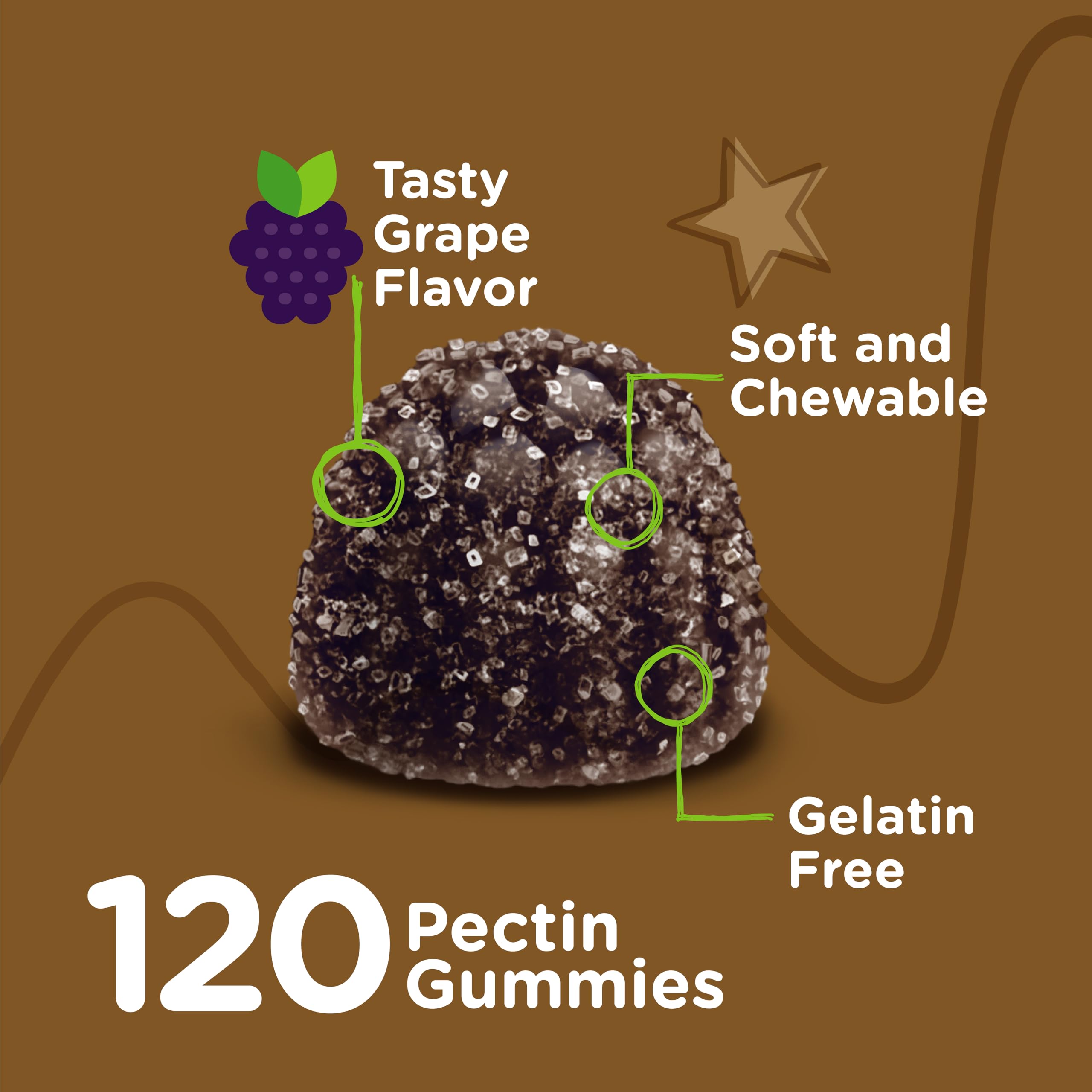 VITEEY Iron for Kids with Vitamin C - Supports Energy, Blood Cell Formulation, Blood Builder Anemia Kids Iron Supplements - Vegan, Gelatin Free, Gluten Free - Tasty Chewable Grape Flavored Gummy