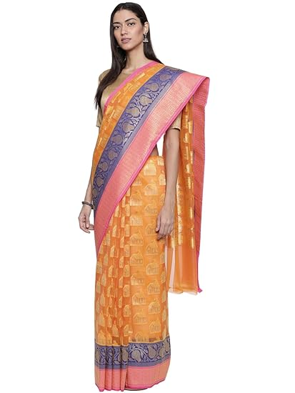 Chennai silks organza sarees Clearance