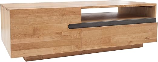 Invicta Interior Massiver Couchtisch Wotan Eiche Massivholz Keilverzinkte Oberflache Holztisch Tisch Natur Geolt Turen Und Facher Beidseitig Offenbar Amazon De Kuche Haushalt