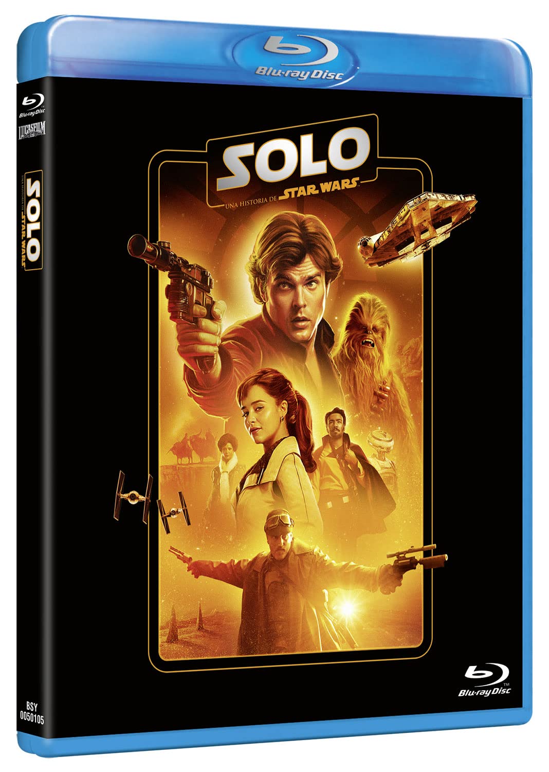 Solo: A Star Wars Story [2Blu-Ray] [Region Free] (English Audio. English subtitles)