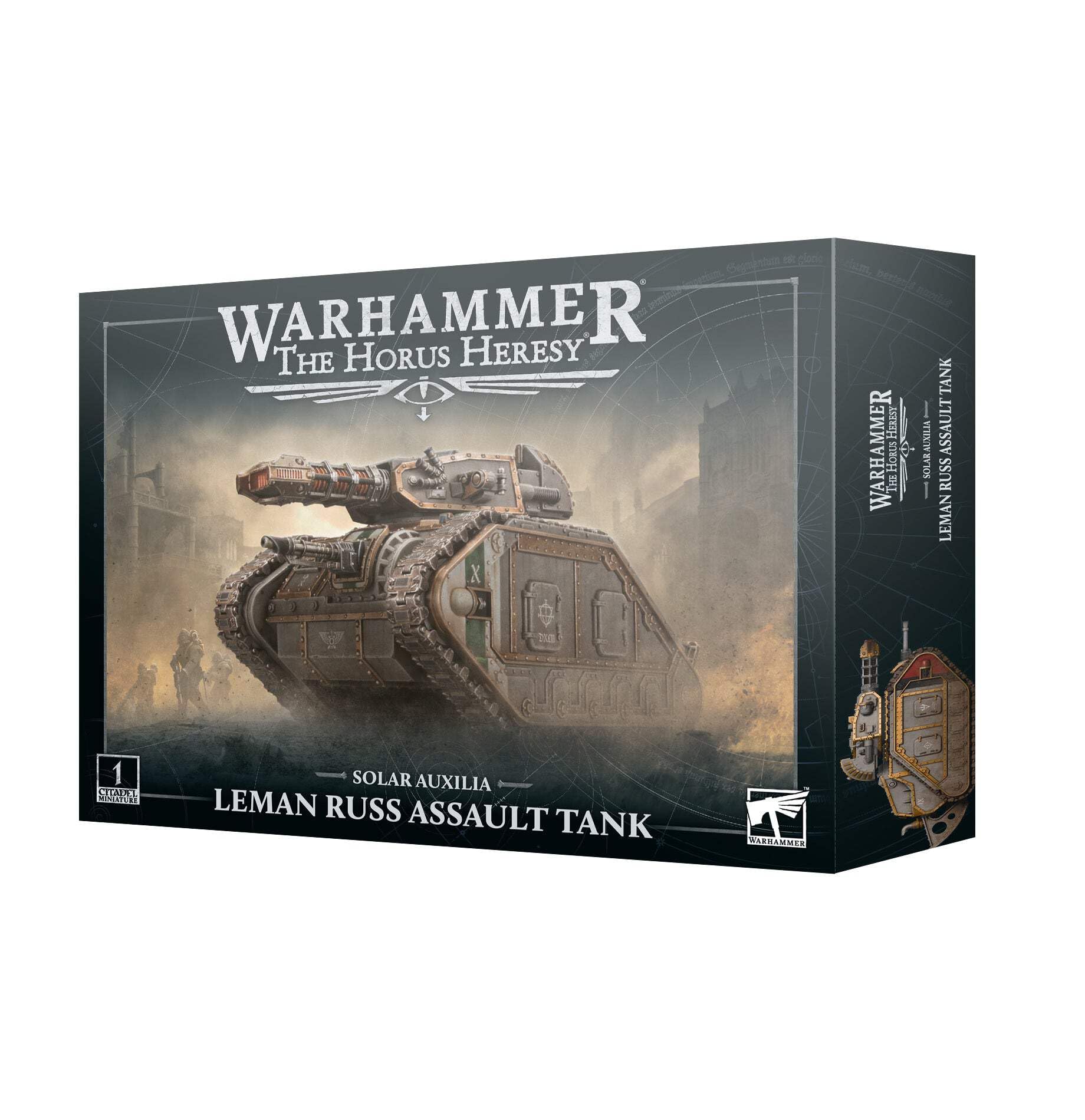 Warhammer Games Workshop Horus Heresy - Solar Auxilia: Leman Russ Assault Tank, [Va]