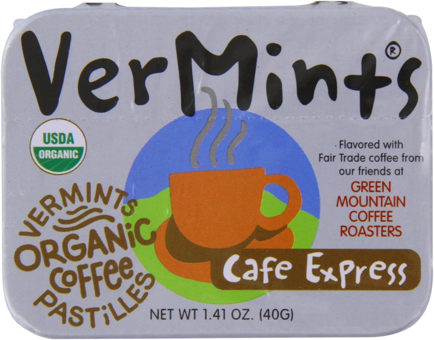 VermintsOrganic Cafe Express Pastilles 1.41 oz (Pack of 6)