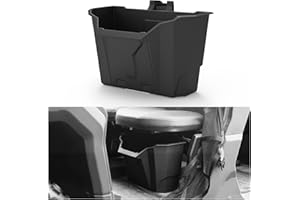 A & UTV PRO Driver Under Seat Storage Box for 2016-2024 Can Am Defender Max HD10 HD9 HD8 HD6 HD5 Accessories Removable Tool Box Organizer Replace OEM #715003399