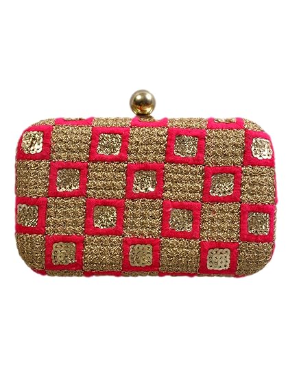 Duchess Handicraft Item Clutch (PINK) (000605BG)