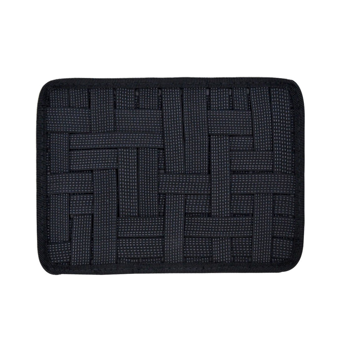 LA HUATE Elastic Electronics Organiser Cable Organiser Board Travel Digital Accessories Storage Plate
