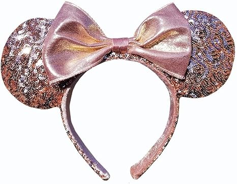 rose gold bow headband