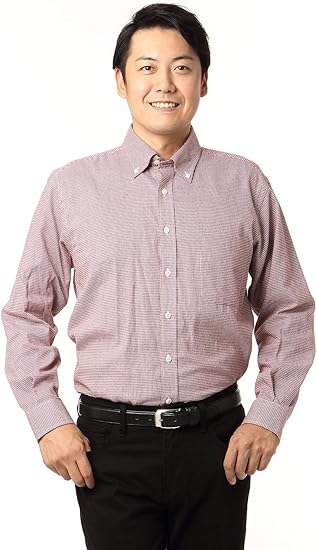 Amazon ヨウフクノアオヤマ 洋服の青山 スチュアート ケント Stuart Kent 秋冬用 ボタンダウンカジュアルシャツ Kac0029 80 シャツ 通販