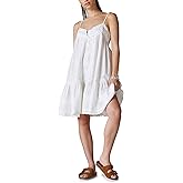 Lucky Brand Womens Lucky Brand Women's Drop Waist Embroidered Mini Dress