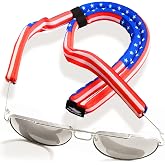 Pilotfish Floating Sunglasses Strap, Adjustable, Waterproof, High Visibility, Neoprene Holder for Men &amp; Women