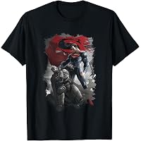Amazon.com: DC Comics Superman Doomsday Destruction T-Shirt