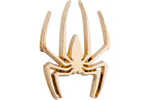 Knighthood Golden Spider Lapel Pin Badge Coat Suit Collar Accessories Brooch for Men