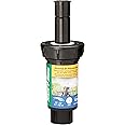 Rain Bird 1802F Professional Pop-Up Sprinkler, 360° Full Circle Pattern, 8' - 15' Spray Distance, 2" Pop-up Height