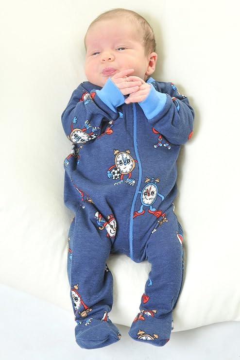 zip sleepsuits baby boy