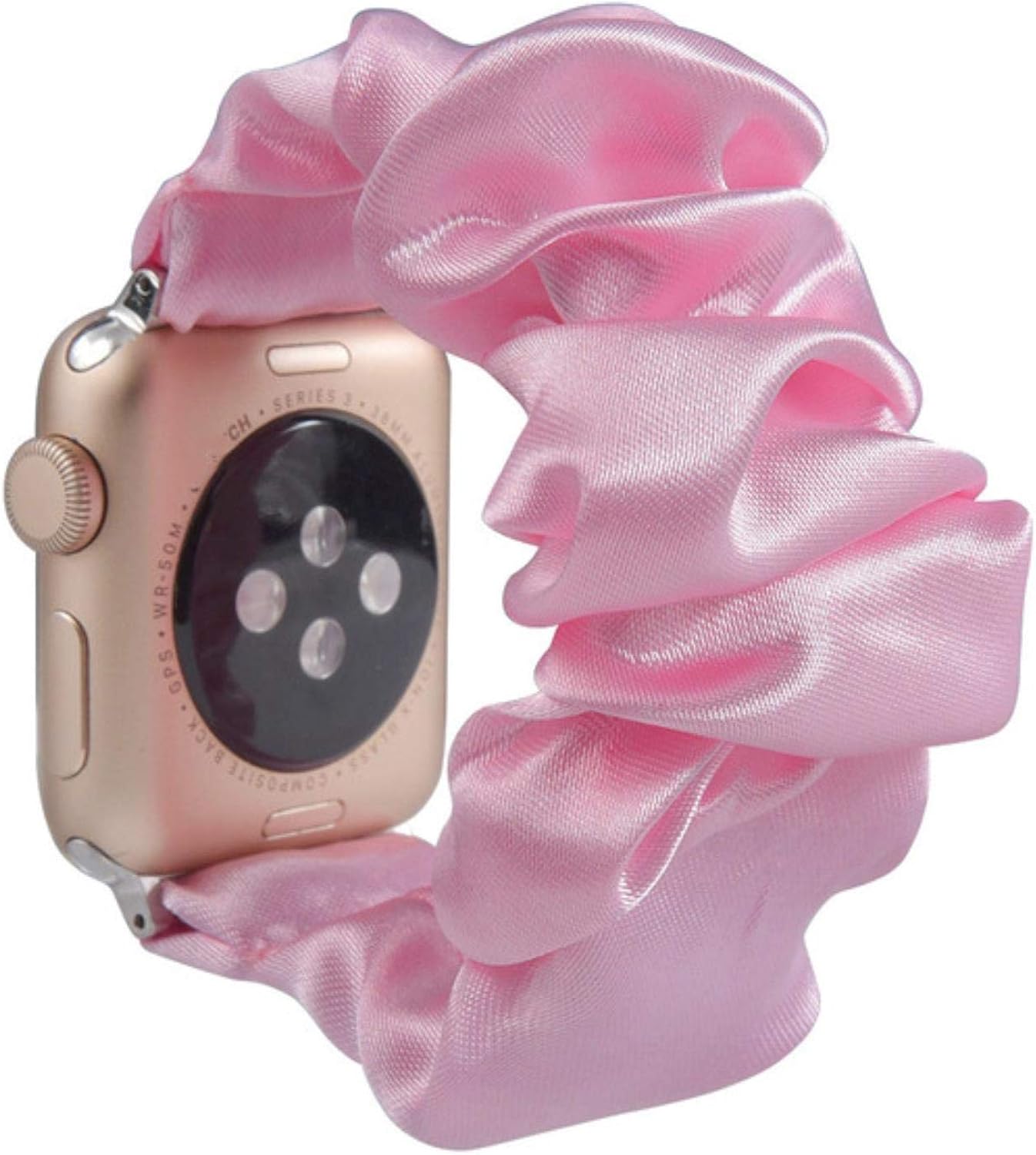 Scrunchie Elastic Strap for apple watch 5 band 44mm 40mm women
