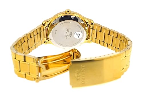 Orient TriStar Mens Classical Automatic Sunray Gold Watch AB05001C