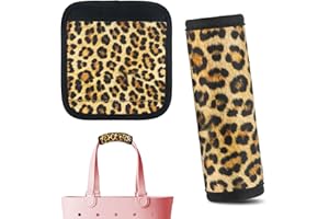 AECSZE Handle Wrap for Bogg Bag/Simply Southern Tote, Neoprene Luggage Handle Wraps for Bogg Bag Accessories, Beach Bag Handle Wrap, Travel Accessories, Luggage Handle Wraps for Suitcase