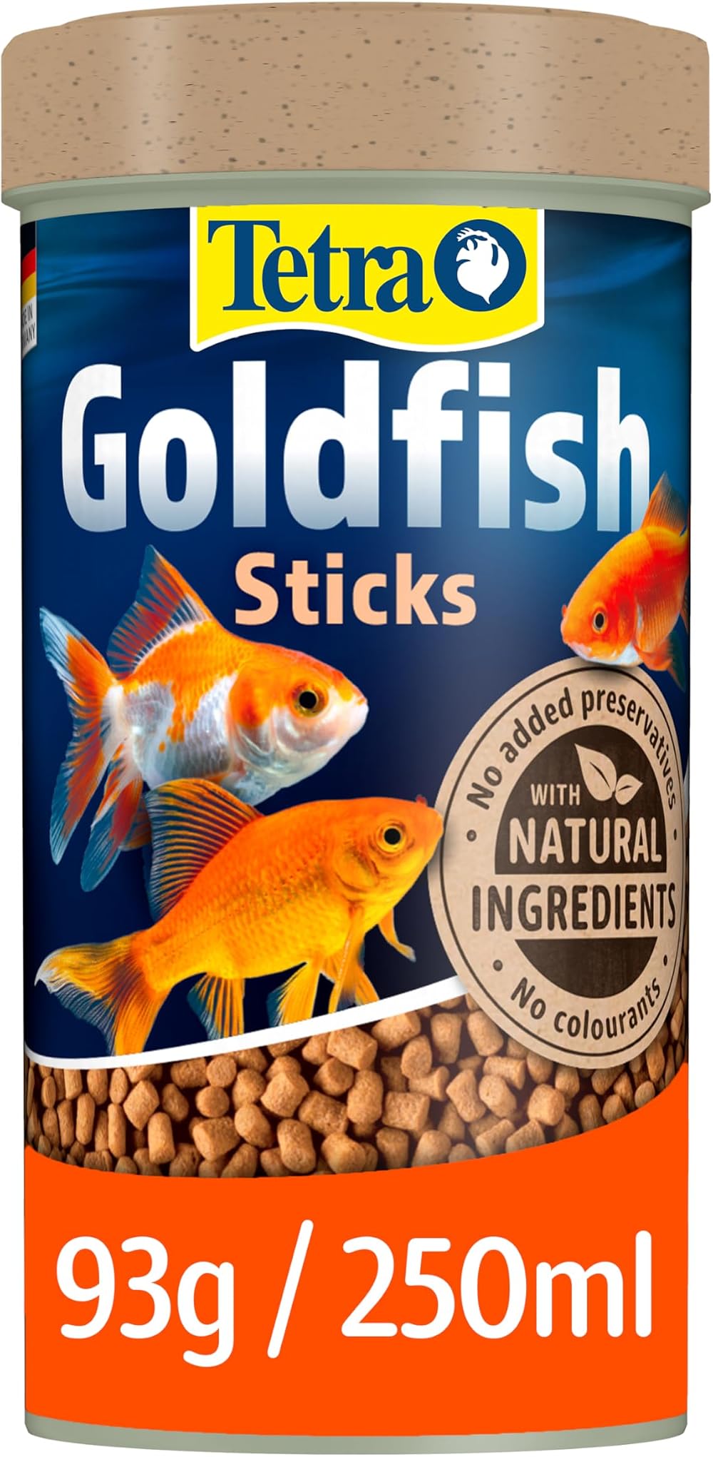Tetra Goldfish Fish Food Sticks 93 g Complete Food for Medium to Large Goldfish