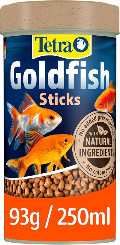 Tetra Goldfish Fish Food Sticks 93 g Complete Food for Medium to Large Goldfish
