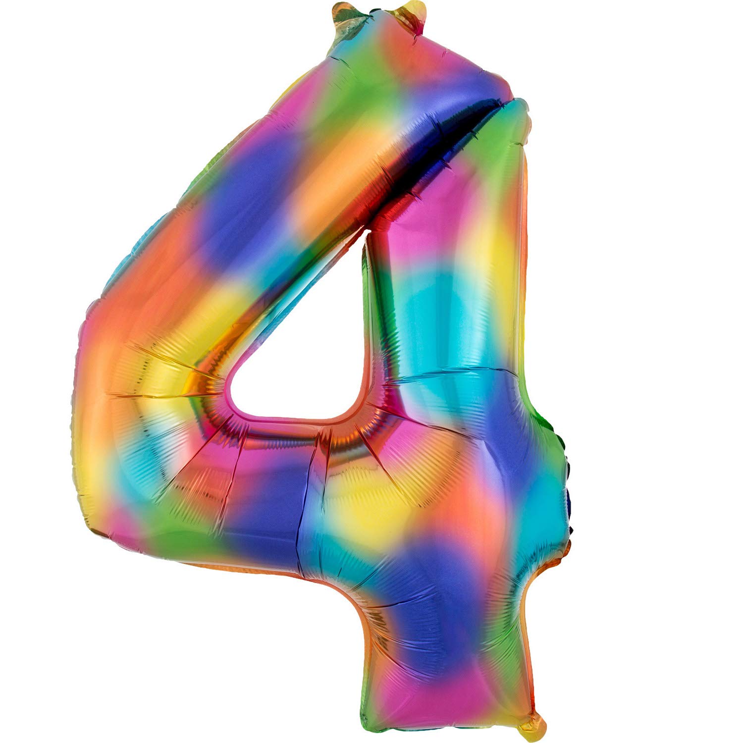 Amscan 3853401 S/Shape: 4 Rainbow Splash