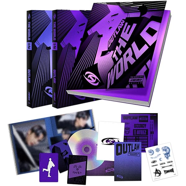 ATEEZ - The World EP.2 : Outlaw Album (3 ver. Set) - Amazon.com Music