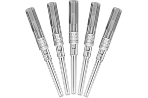 Catheter Piercing Needles - Autdor 5Pcs Catheter Needles 16 Gauge IV Catheter Needles Ear Nose Piercing Needles Stainless Steel Hollow Needles for Ear Nose Lip Tongue Belly Cartilage Piercing Kit