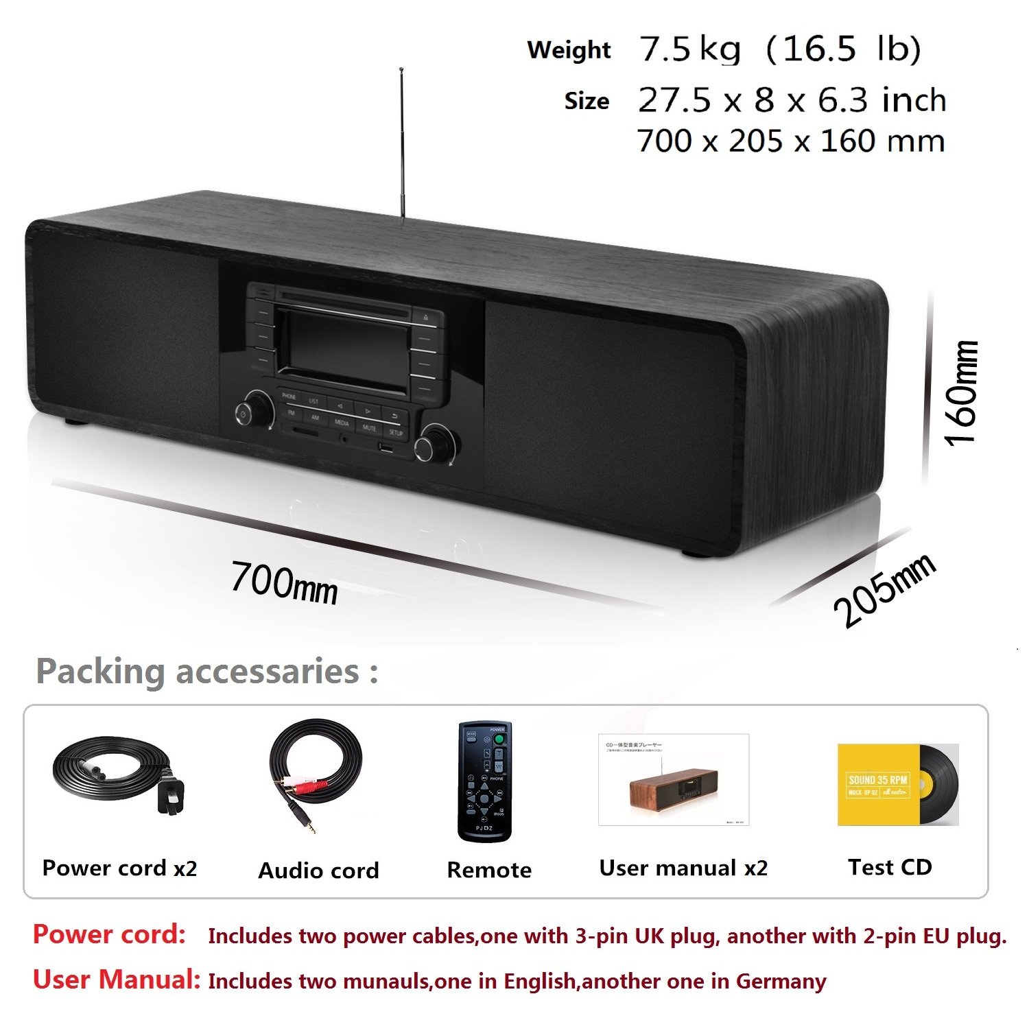 soundbar with fm tuner