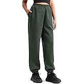 Colorfulkoala Velvra Modal Fleece Lined Joggers for Women - High Waisted Thermal Winter Sweatpants Pants with Pockets