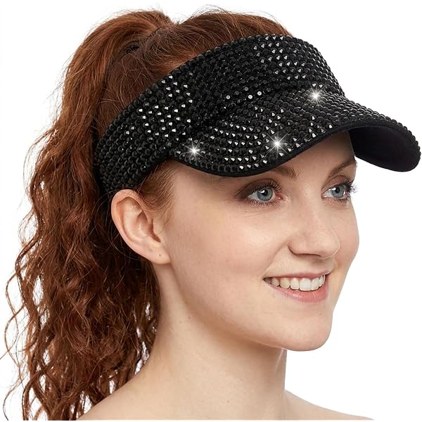 Natalie Mills Bling Patriotic Visor with Rhinestone! Sun  display picture 1