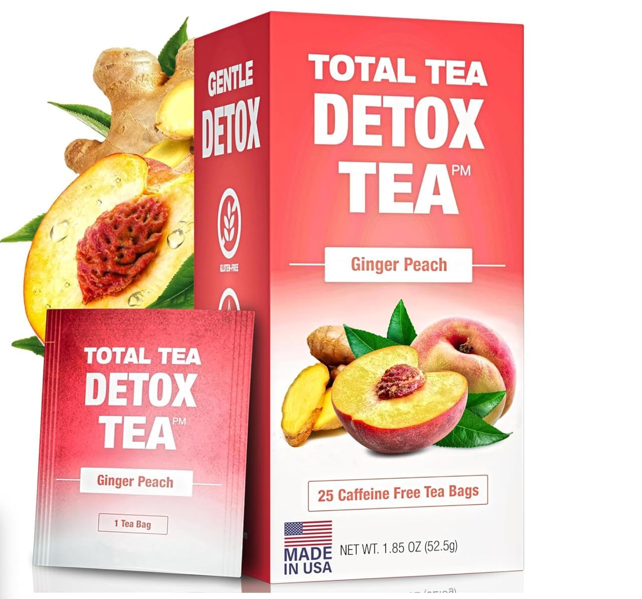 Total Tea SIimming Detox Tea Caffeine Free - 25 Day