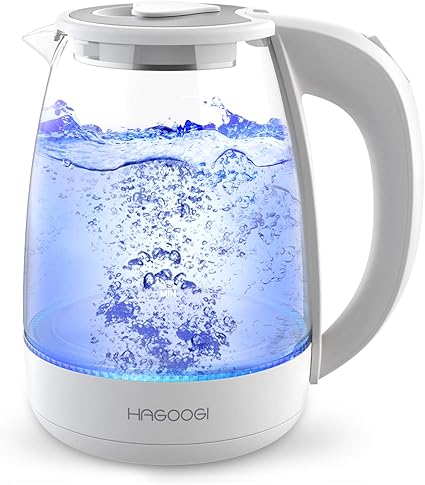 Amazon Hagoogi 電気ケトル ガラス 1 2l 急速沸かし ケトル 耐熱ガラス 沸騰自動off機能 空焚き防止機能 湯沸かしケトル Pse認証済み Hagoogi 電気ケトル 通販