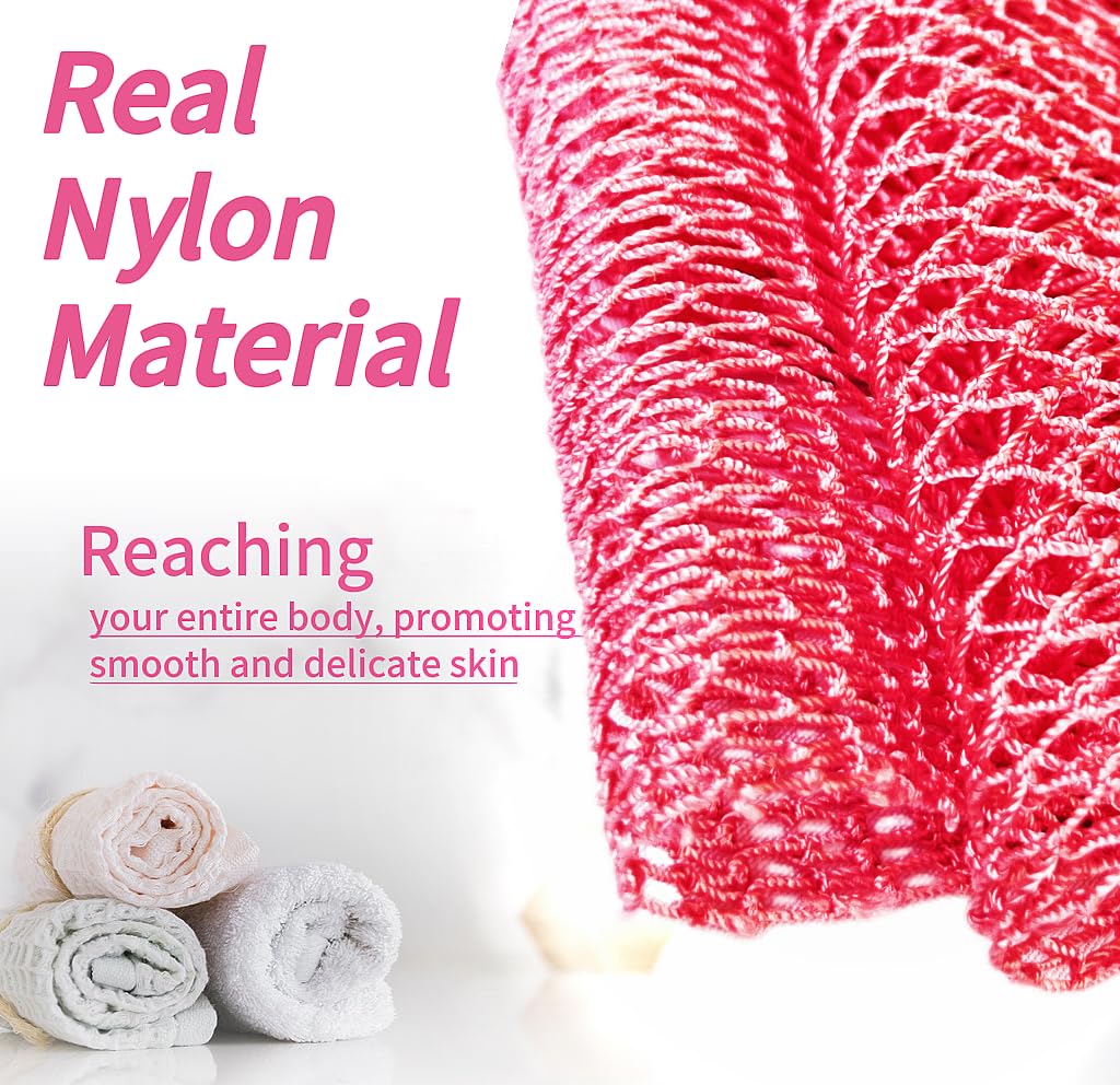 SPMKTBOZAI African Net Sponge Authentic, Exfoliating Real...