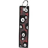 SIMPLYMDRN Keychain - Automotive Design - Cool Keychains for Men - Ideal Gift for Boys - Embroidered