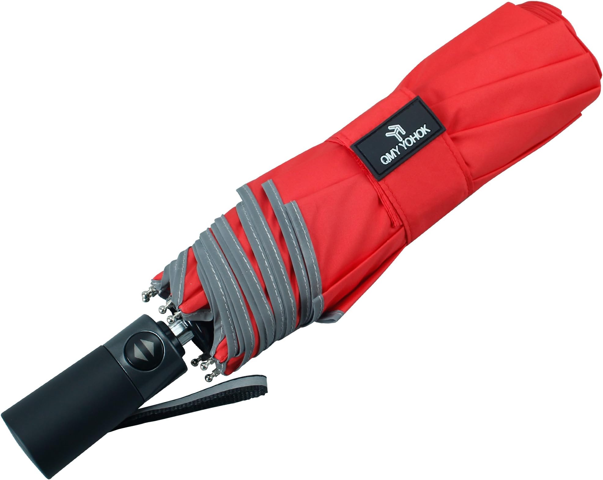 QMY YOHOK Windproof Travel Umbrella - Auto Open&Close - 266T Pongee Waterproof Fabric - 42 Inch Umbrella