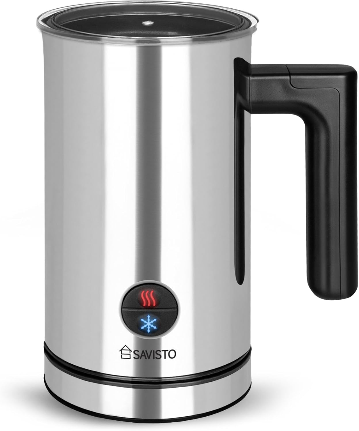 Savisto Electric Milk Frother, Combined Milk Steamer, Milk Heater