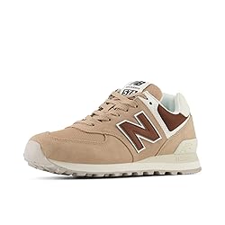New Balance Women's 574 V2 Sneaker, Flat Taupe/Rich