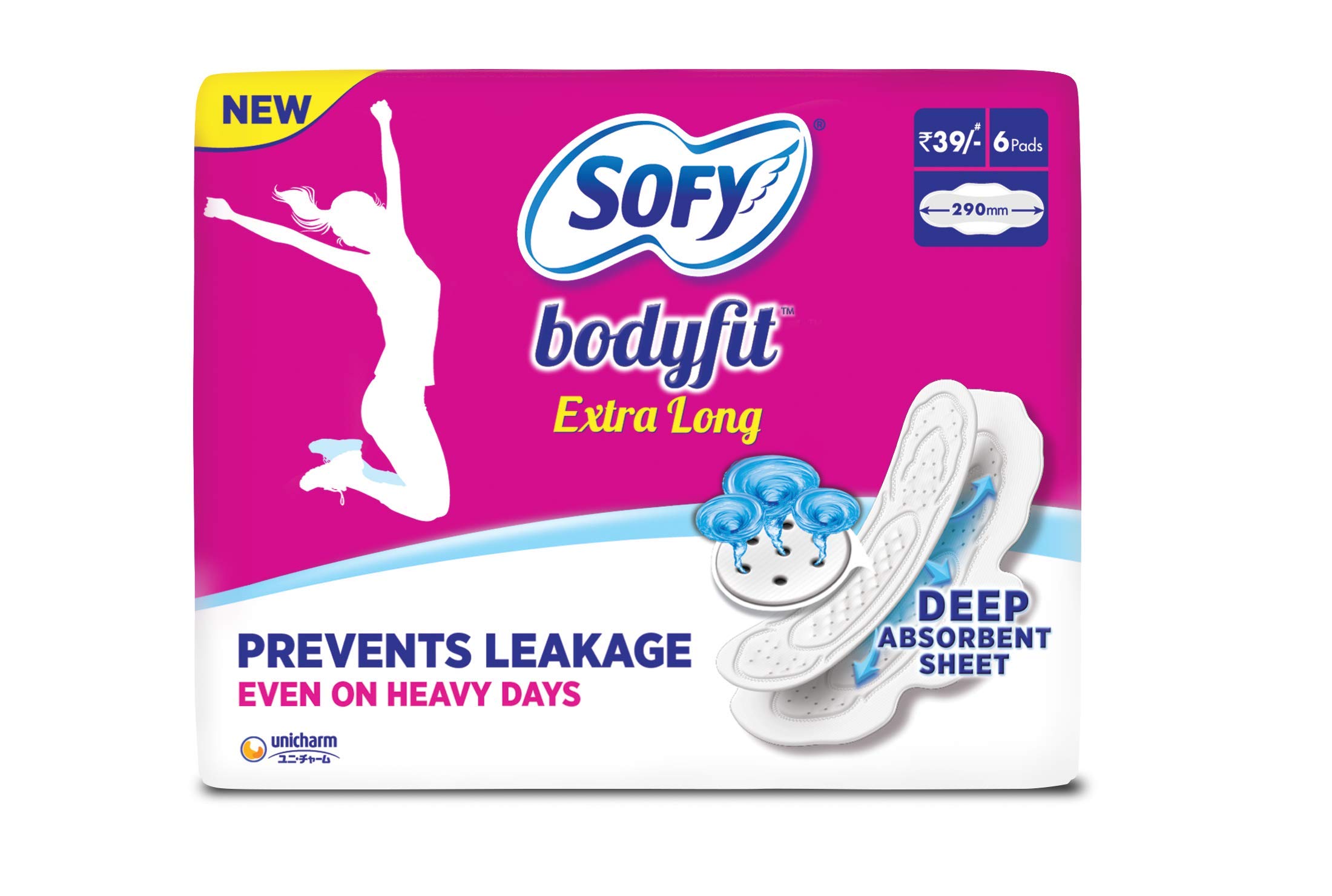 Sofy Bodyfit - XL (6 Pads)