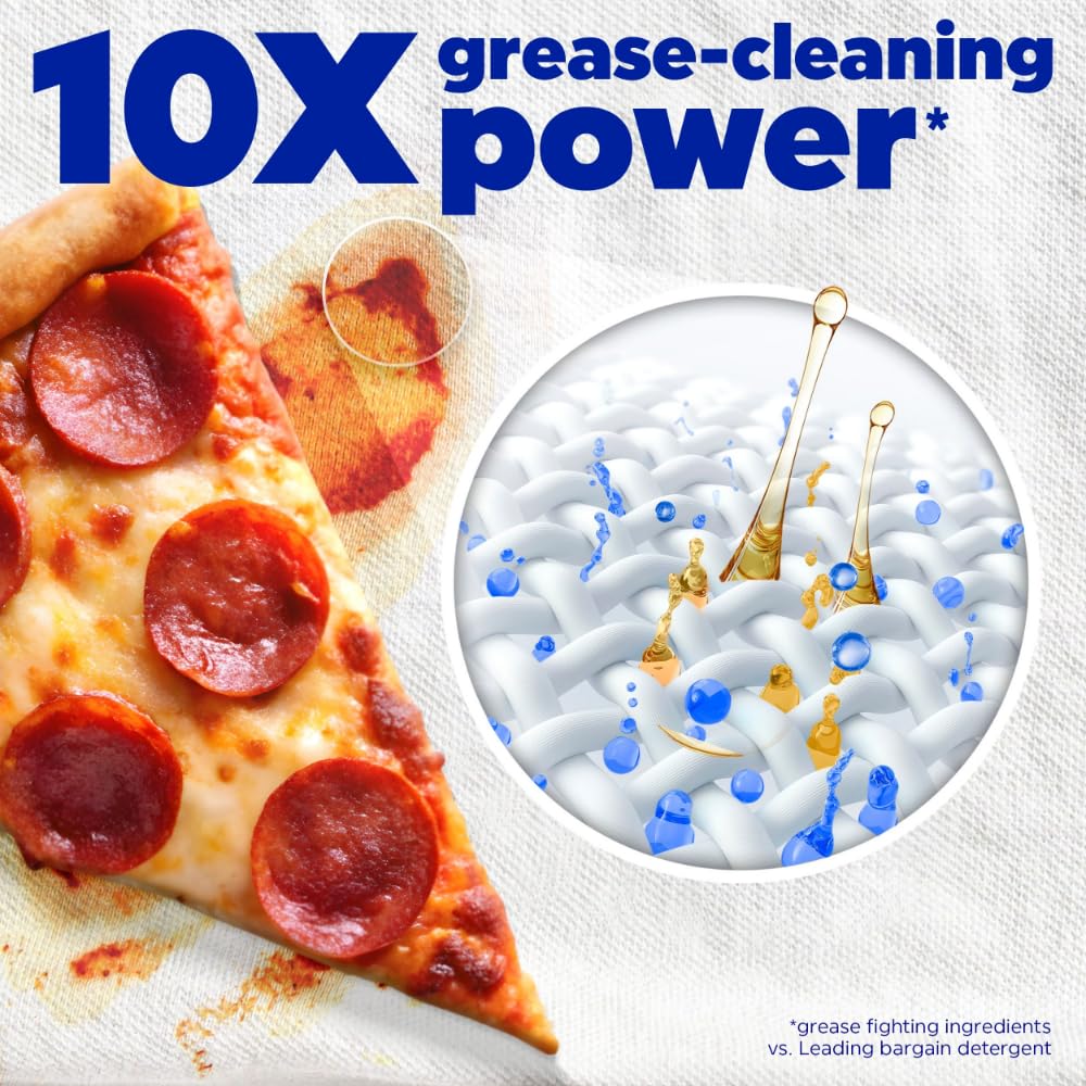 Tide Liquid Laundry Detergent, Original Scent, 80 fl oz, 64 Loads, Boosted Clean Even in Cold Water with Concentrated Washing Soap