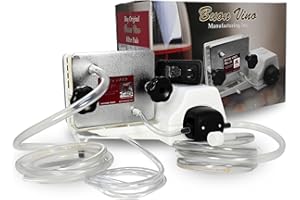 BUON Vino Mini Jet Wine Filter - Easy Bottle Filteration Brewing Kit - Simple Automatic Machine Accessories - Brew System Gad