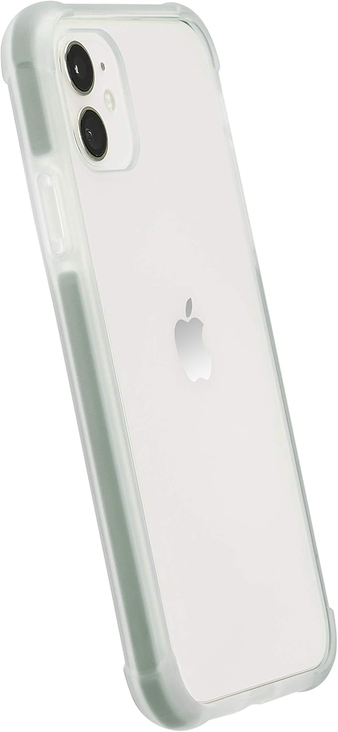 AmazonBasics iPhone 11 case TPE+PC (Green),Crystal Mobil Phone Case